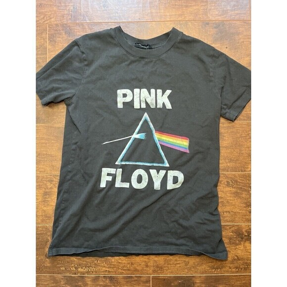 Pink Floyd Cotton Black T-Shirt Sz Small - Picture 1 of 5